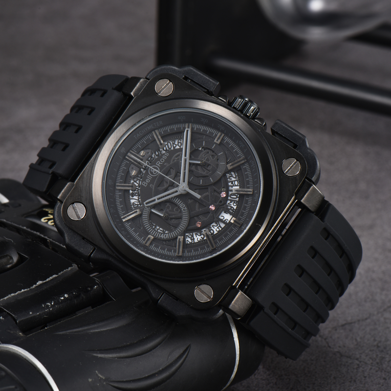 Bell&Ross 2021 New BR-X1-A521 Fashion Watch Professional Racing Chronograph Joint Model_voghion.com