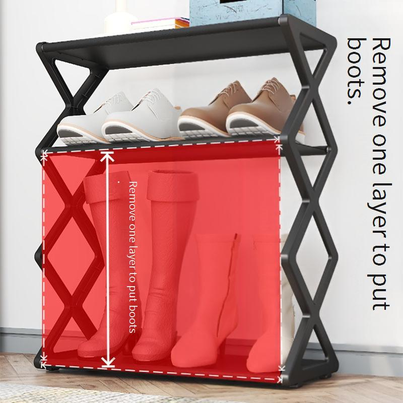 zichtbare schoenendoos opvouwbare schoenen opbergdoos verstelbare schoenenkast installatie transparante schoenen opbergruimte schoenenrek, schoenenorganizer_voghion.com