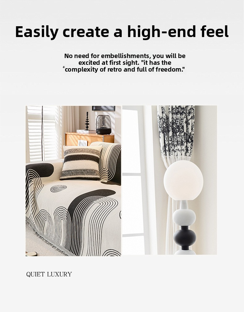 Copridivano - Copridivano elasticizzato di alta qualità (fatto a mano, in tessuto per tutte le stagioni, antiscivolo, traspirante, lussuoso arredamento per la casa)_voghion.com