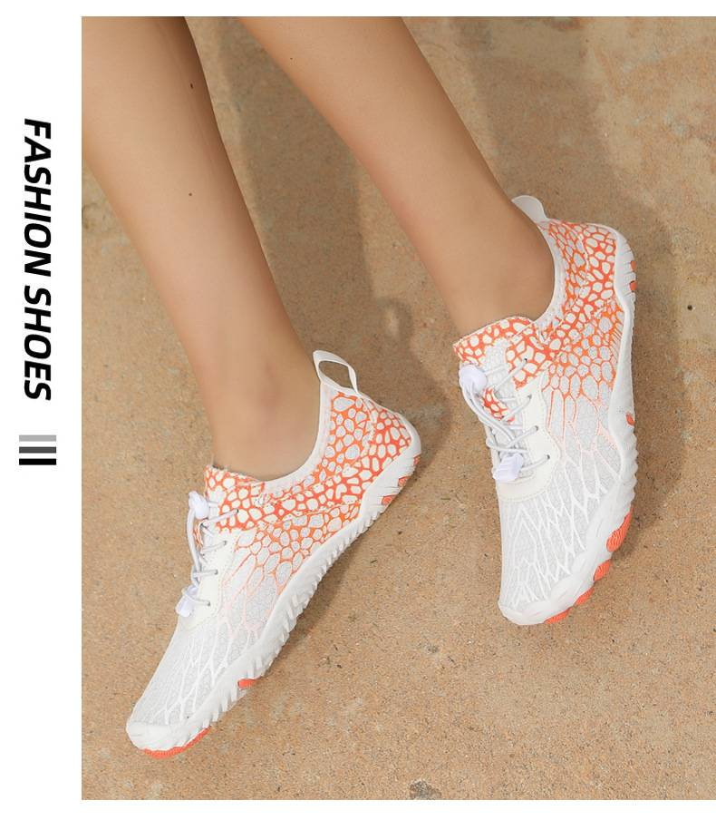 Scarpe da acqua a piedi nudi per uomo e donna - Design a cinque dita ad asciugatura rapida | Suola in gomma antiscivolo | Yoga, spiaggia e trail running (diversi colori e taglie)_voghion.com