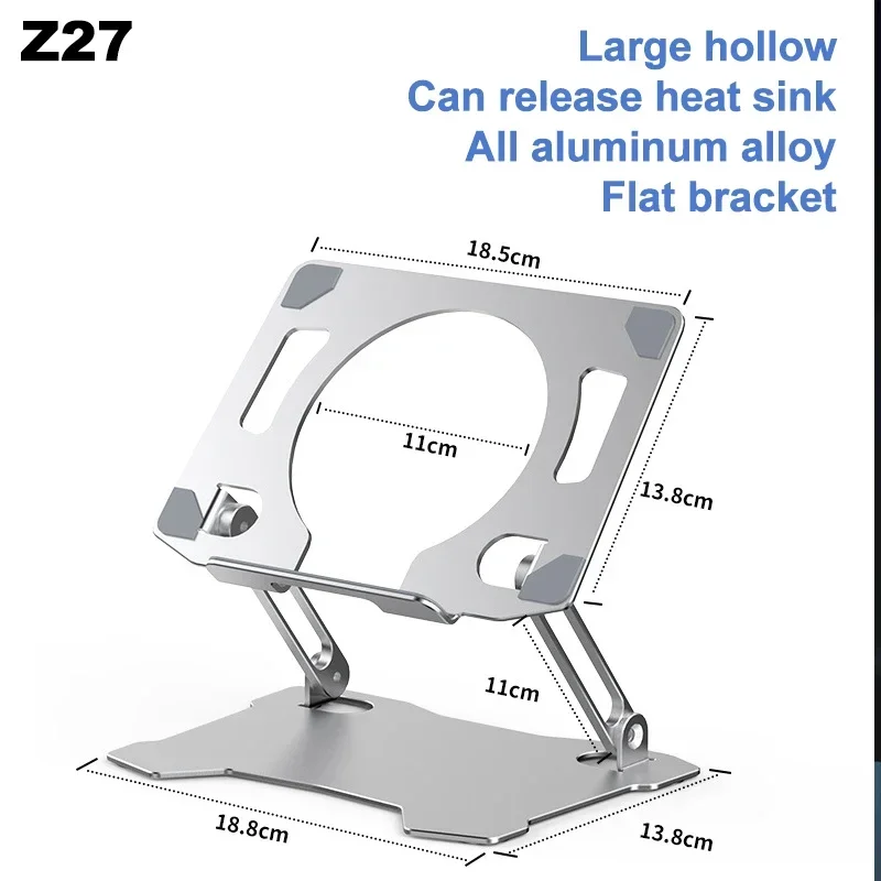 Z27 Verstellbarer Tablet-Ständer, Aluminium-Tablet-Ständer, Gaming-Klappständer für iPad/Galaxy Tab/Xiaomi Pad_voghion.com