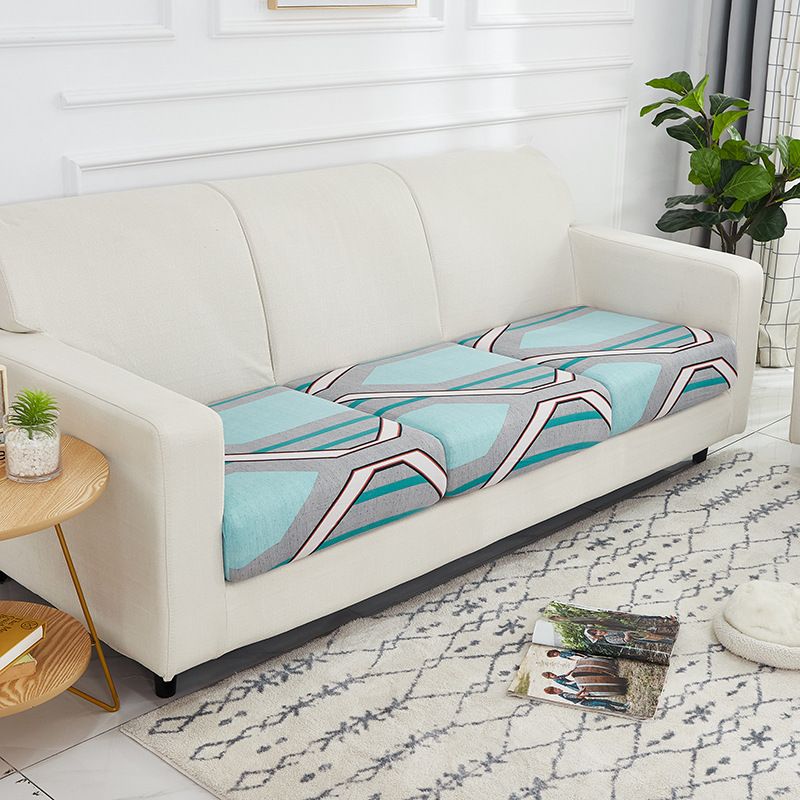 Copridivano elastico stampato con braccioli - Copridivano elastico moderno per divani, divanetti e poltrone_voghion.com