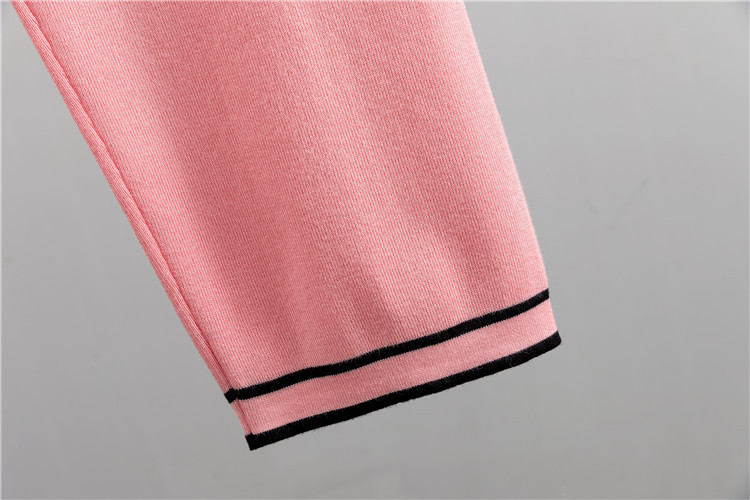 Cardigan en tricot pour femmes, pantalon à jambes larges, ensemble deux pièces à la mode_voghion.com