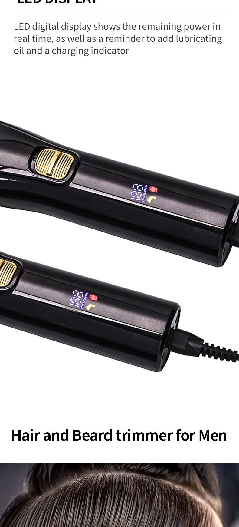 Mother & Child Hair Trimmer Set - Professional Salon Electric Clipper Combo_voghion.com