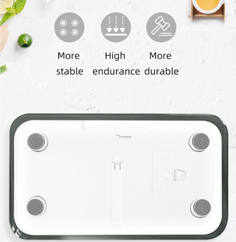 180KG Mini Portable Mirror Surface Bathroom Scales Boarding Digital Travel Smart Electronic Body Scale Precise Weight Scales_voghion.com