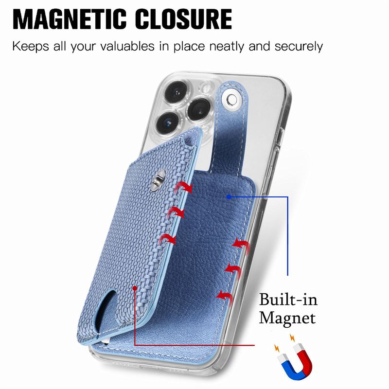TechGlobe Cross-Border Wholesale Multi-Functional Universal Holder Case With Outdoor Tool Card Knife 3M Adhesive Back Sticker_voghion.com
