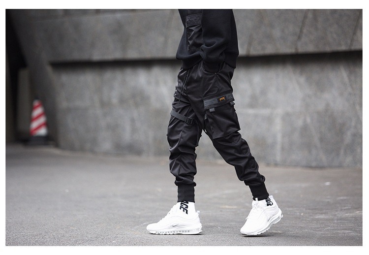 C Monos de paracaidista tácticos funcionales de marca de moda para hombre, pantalones holgados informales de tendencia nacional_voghion.com