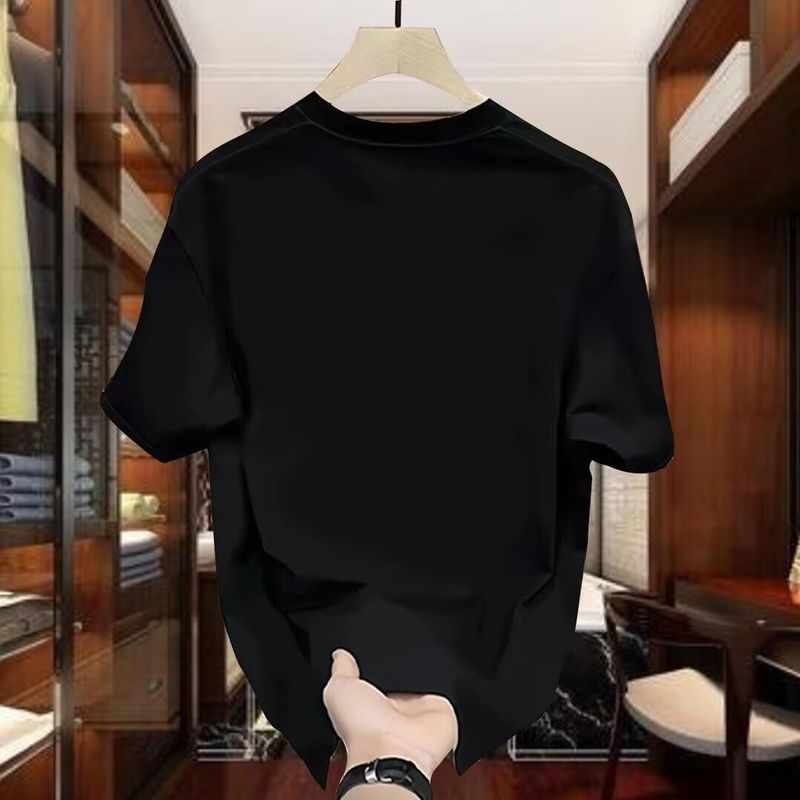 2024 T-shirt da donna in cotone a maniche corte con stampa Fallen, alla moda, stile trendy, per uomini e donne, stile coppia_voghion.com