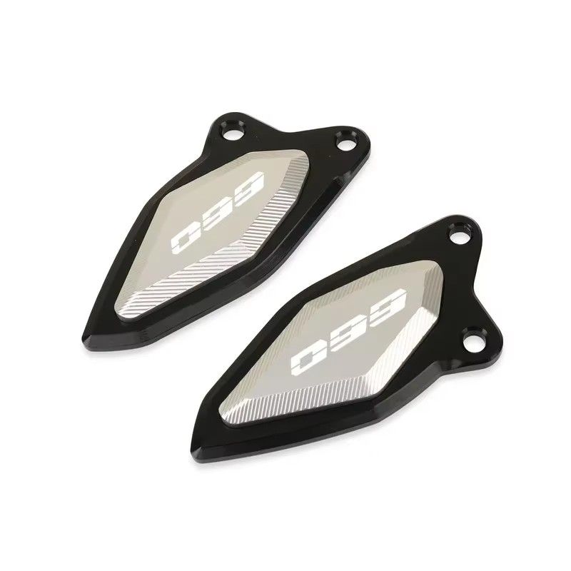 Für Daytona 660 2025 2024 CNC-Aluminium-Fußrasten-Fersenschutz | Fußrastenschutz für Fußrastenanlagen, rutschfeste, robuste Motorradteile_voghion.com