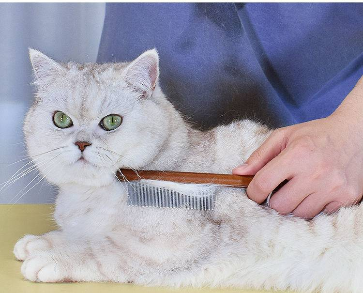 Pet Comb, Removes Loose And Dead Hair, Prevents Tangling, Cleans Fur, Eliminates Fleas And Other Dirt_voghion.com