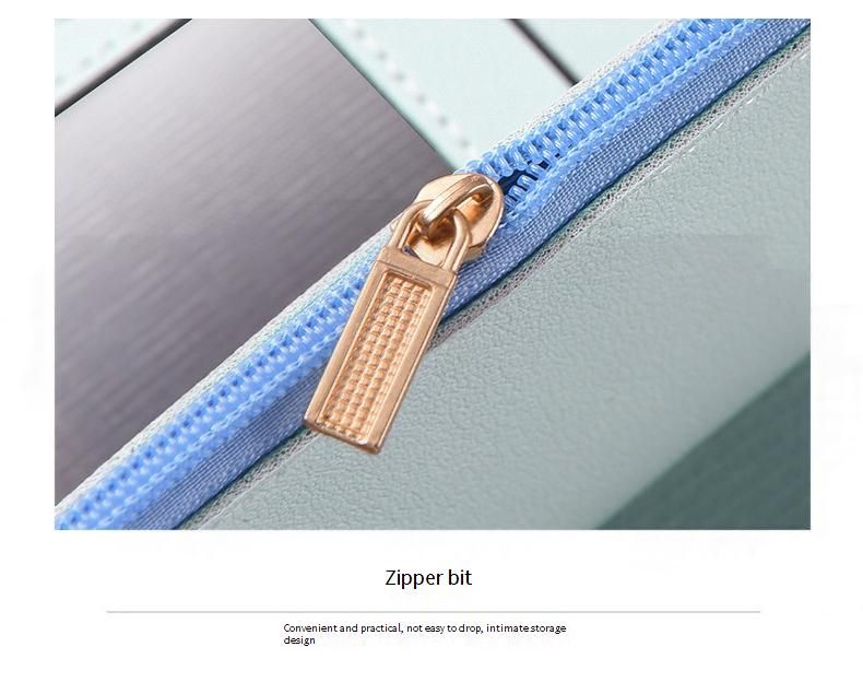 Portefeuille fin ENMEX pour femme avec plusieurs emplacements pour cartes et poche à monnaie – Organiseur de sac léger en PU pour vos essentiels du quotidien (noir, beige, rouge, bleu, violet)_voghion.com