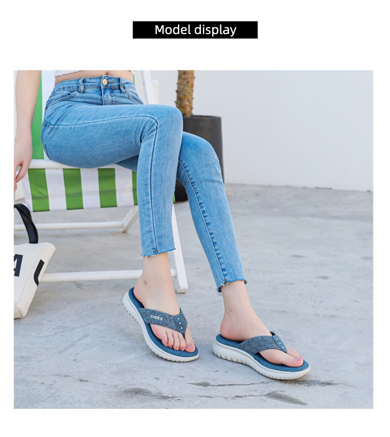 2025 Summer New Women's Simple Flip-Flops Sports Wedge Casual Large Size Slippers_voghion.com