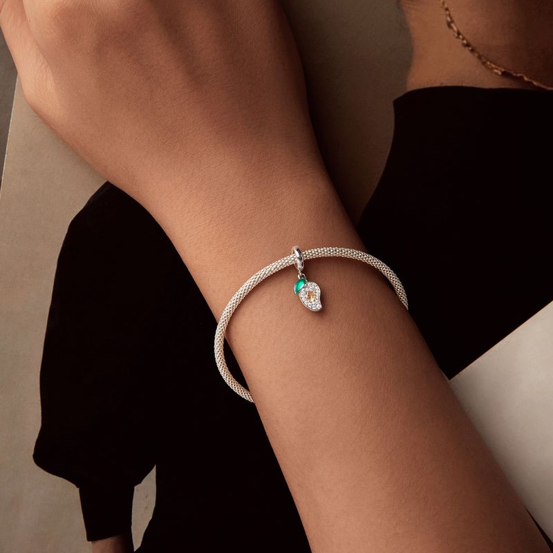 Mango Pendant Charm Sterling Silver Charm_voghion.com