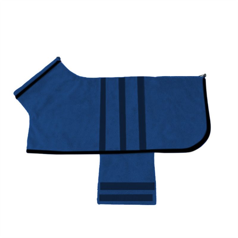Quick Drying Pet Bathrobe, Ultra-fine Fiber Absorbent Dog Towel Clothes, Medium-sized Dog Bathrobe_voghion.com