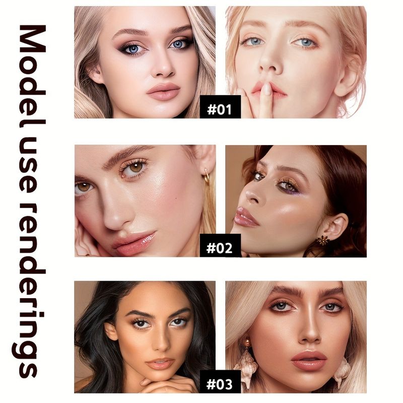 Powder Concealer, Contour Powder, Oil Control, Moisturizing, Setting Powder, Waterproof And Sweat Proof Loose Powder, Tulle Matte Powder_voghion.com