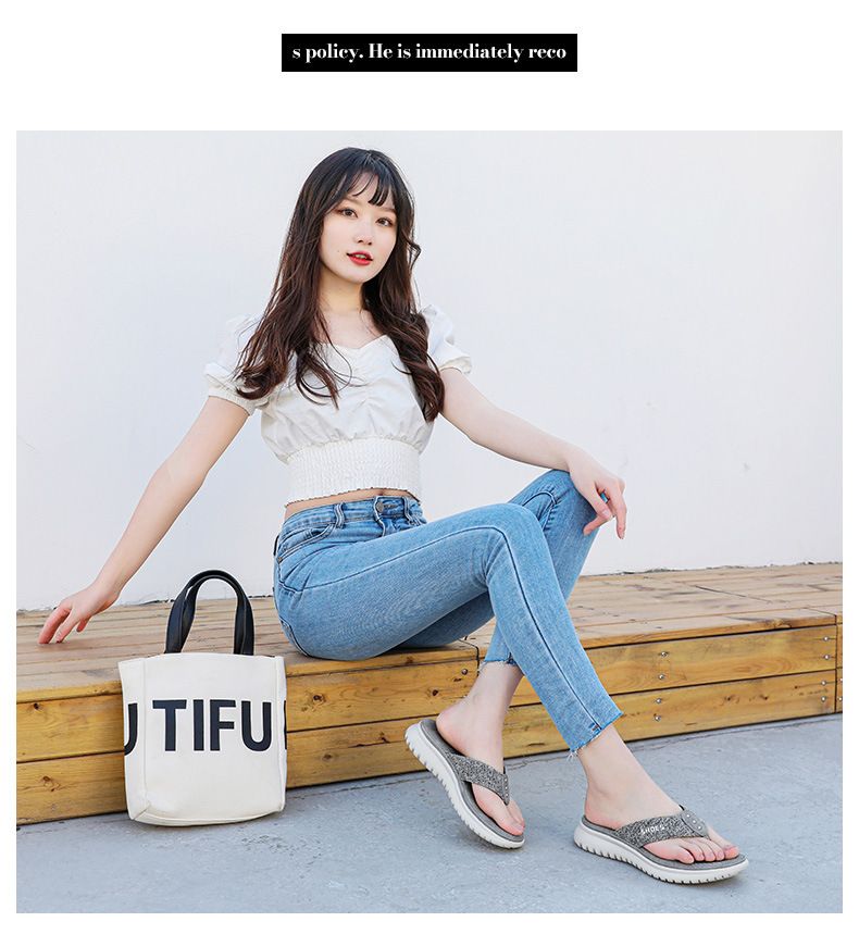 2025 Summer New Women's Simple Flip-Flops Sports Wedge Casual Large Size Slippers_voghion.com