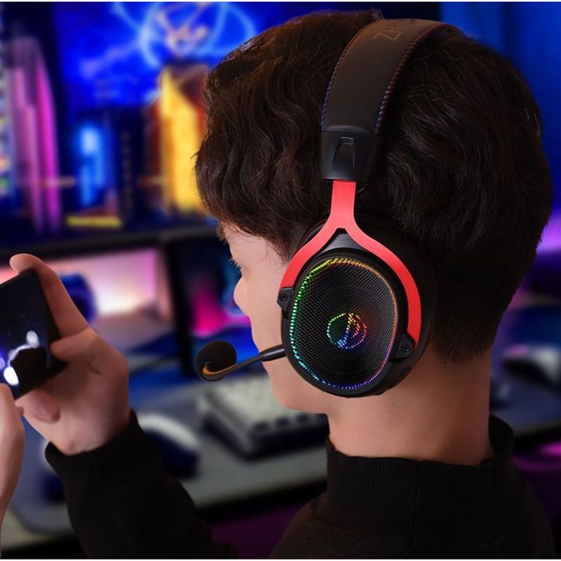 Zhu Lin Niao Xuanwu ZG2 Over-Ear Headphones Gaming Special Edition 2.4G Wireless Bluetooth Quad-Mode 7.1 Sound Effect_voghion.com
