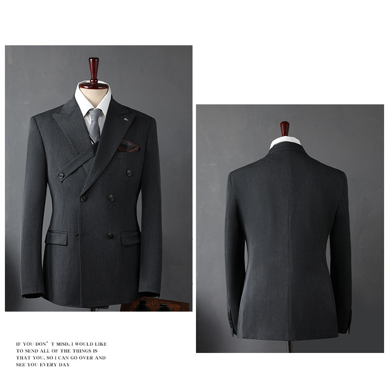 Männerkleeder Duebelknäppchen Kostüm Kostüm Hochzäit Bräitchemann Kostümjacket_voghion.com