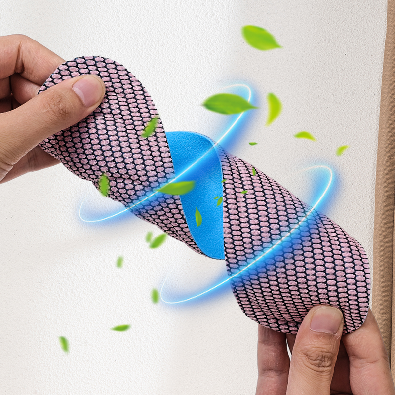 Nano Memory Foam Orthopedic Insoles for Antibacterial Deodorization Sweat Absorption Insert Sport Shoes Running Pads_voghion.com