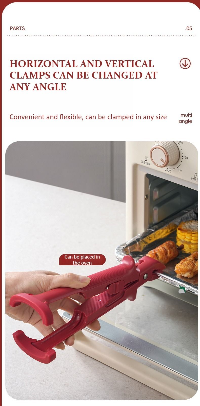 2-in-1 hitzebeständiger Verbrühschutzclip aus Silikon | Sicherer Schüsselgreifer und Küchenzange | Mehrzweck-Verbrühschutz-Silikongreifer_voghion.com