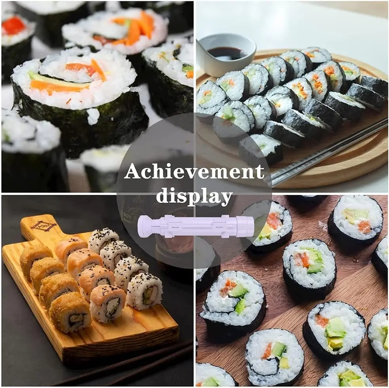 Sushi Maker Schimmel Haushalt Zylindrischen Reis Gemüse Fleisch Roll Werkzeug Küche DIY Sushi Maker Sushi Werkzeug_voghion.com