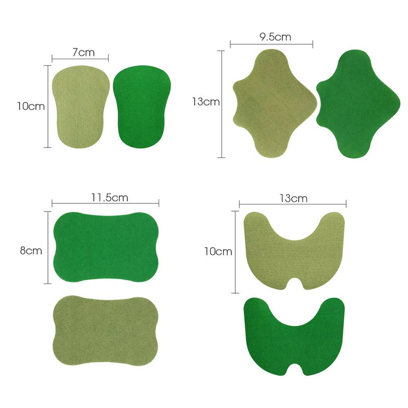 Set di esplosivo assenzio bastone per ginocchia bastone lombare bastone cervicale bastone per piedi estratto di erbe post-riscaldamento_voghion.com