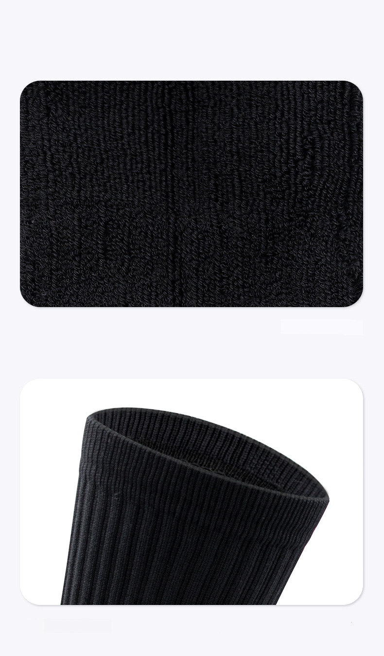 Skotillbehör Fotbollsstrumpor Helhandflata Glue Dot Stötdämpande Träningsstrumpor Handduksbotten Svettabsorbering Andningsbara Mid Tube Sportstrumpor_voghion.com