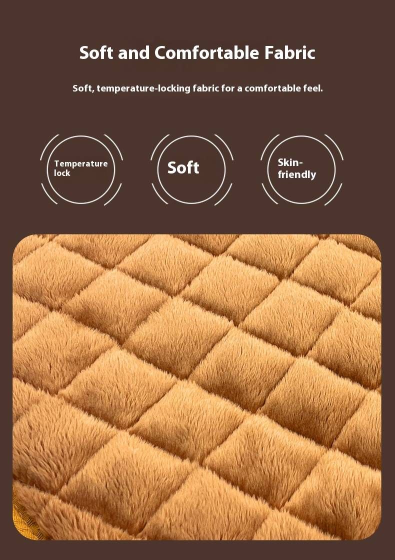 Warmth Heated Floor Mat – Portable 3-Level Heating Pad For Home & Office (48x48cm, Cotton Fabric, Battery Powered)_voghion.com