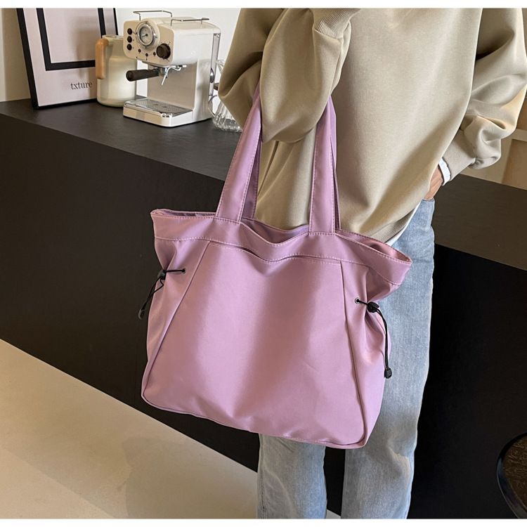 Damentaschen Große Kapazität Tote Pendlertasche Frauen Einfache Lässige Einfache Einfache Lässige Mode Schultertasche_voghion.com