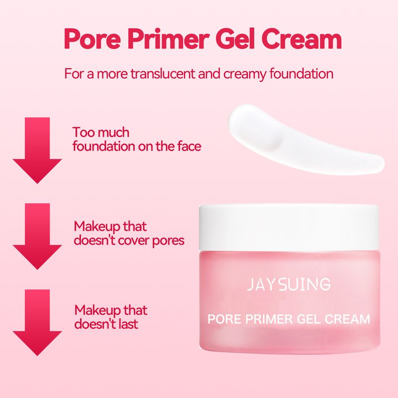 Jayswing Facial Por Primr Firms pors, smooths skin, asy to apply makup, light, transparnt, and concalr skin_voghion.com