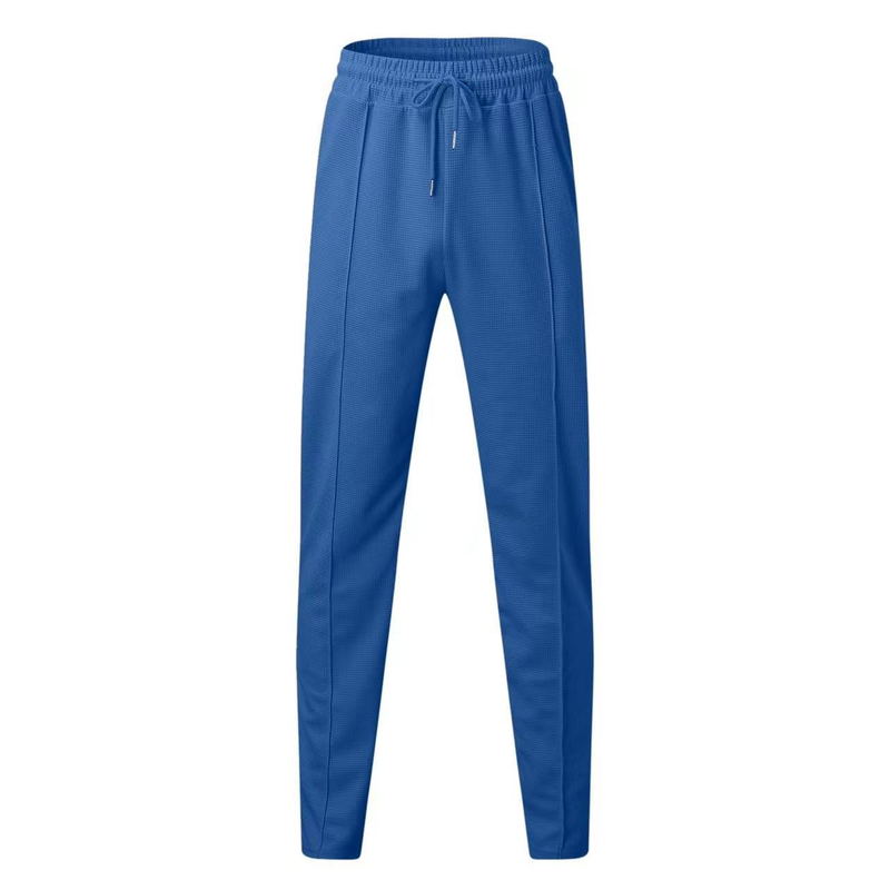 Summer long sleeved pants two-piece sports casual men's set_voghion.com