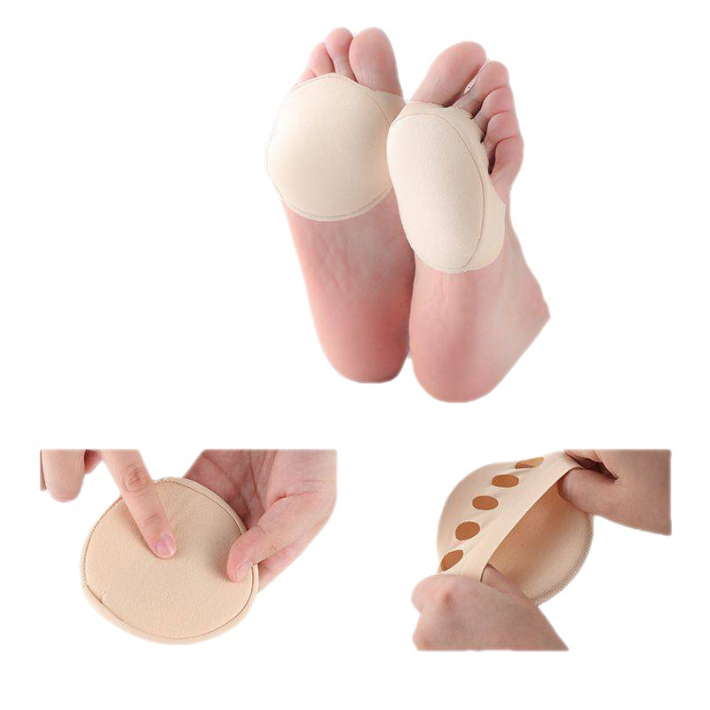 Fünf Zehen Vorfußpolster für Frauen, neue High Heels, halbe Einlegesohlen, Schwielen, Hühneraugen, Fußschmerzen, Pflege, Schwamm, Socken, Zehenpolstereinsätze_voghion.com