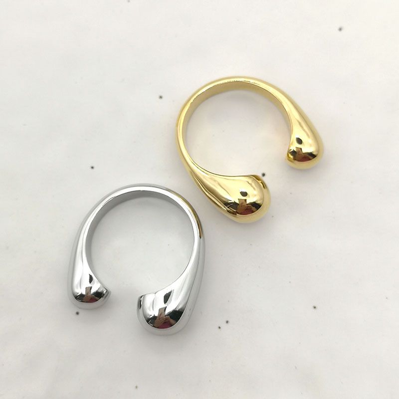Messing Vakuum Galvani Gold Offenen Ring Für Frauen Mode Einfache Einstellbare Neue Ankunft_voghion.com