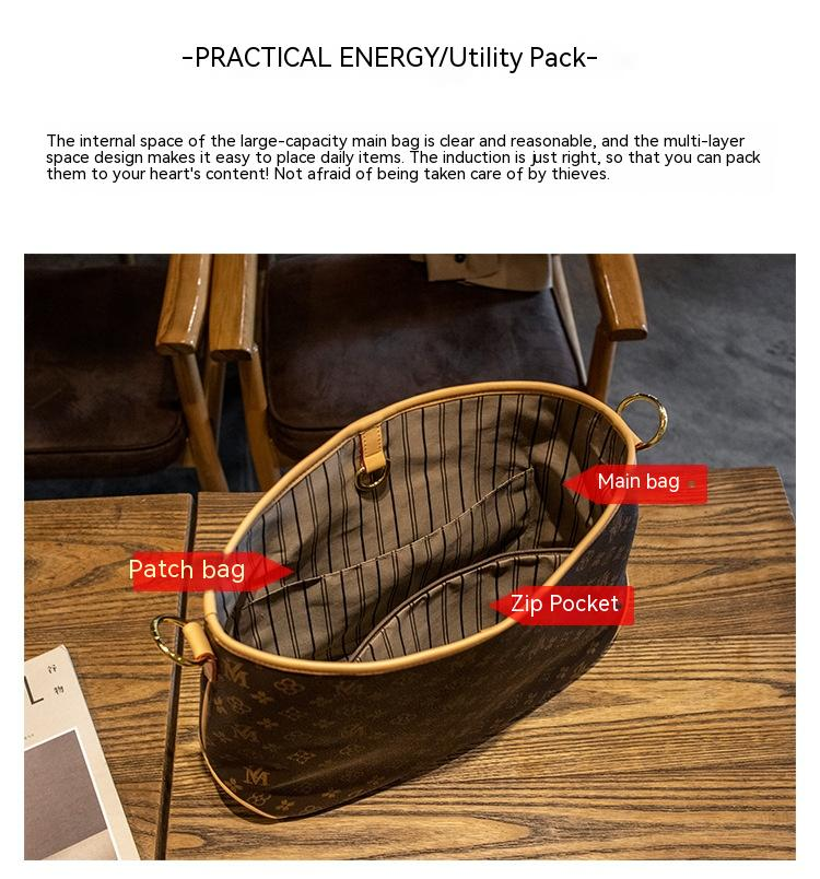 2023 New Fashion Borsa versatile Moda Donna Borsa a tracolla monospalla Secchio d'acqua di grande capacità_voghion.com