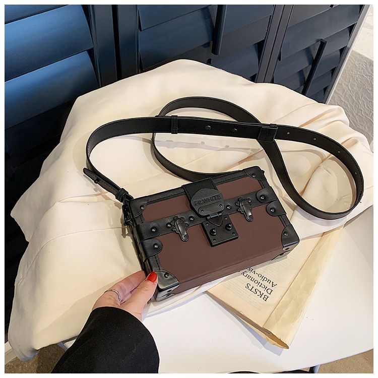 Γυναικεία τσάντα Crossbody, Ρετρό μικρή τσάντα σε κουτί, Γυναικεία τσάντα Crossbody, Μικρή τετράγωνη τσάντα_voghion.com