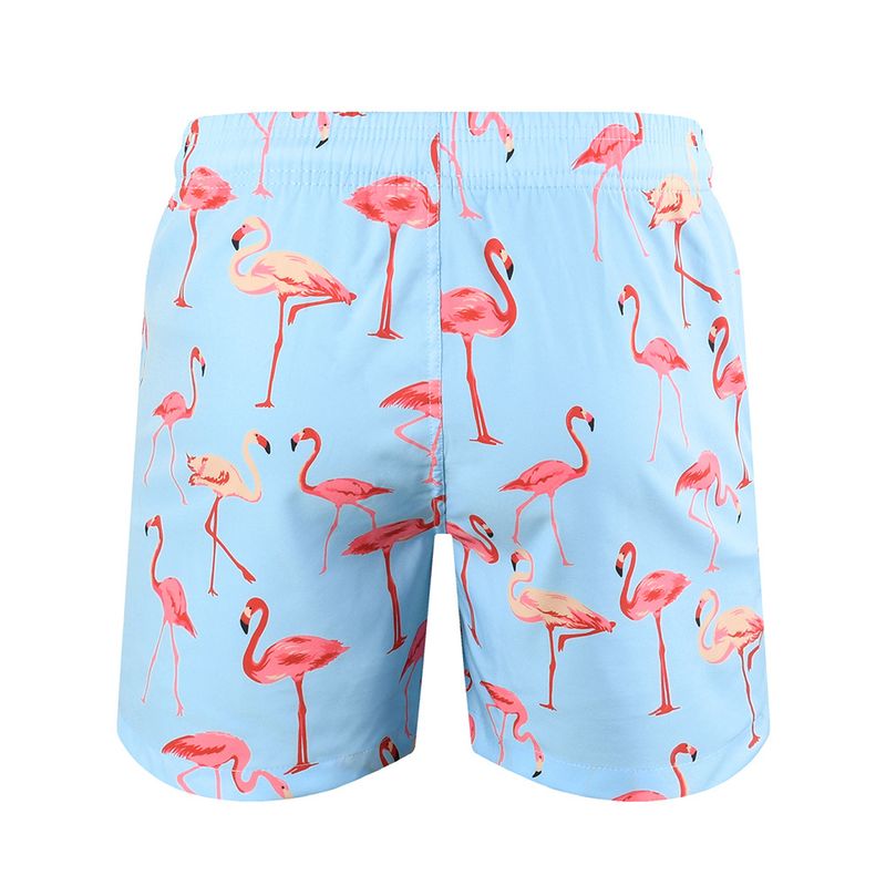 Double Layered Swimming Beach Loose Sports Quick Drying Fitness Men's Short Pants_voghion.com