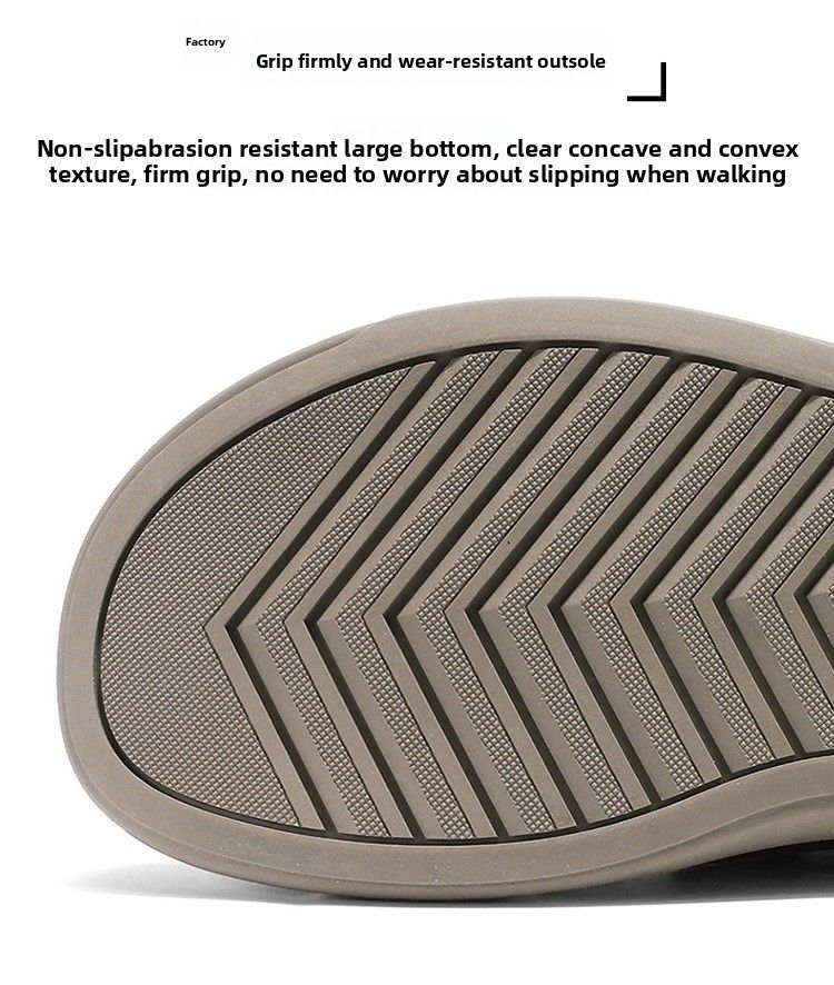 Freizeitschuhe für Herren sind bequem für einen Fuß, mit rundem Kopf und weicher Sohle._voghion.com
