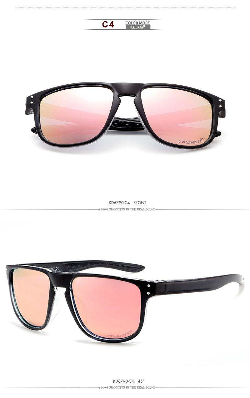 Moda KDEAM Occhiali da sole Polariz resistenti e leggeri, adatti a tutte le taglie, occhiali da sole da uomo, lenti con rivestimento che riducono al minimo i riflessi, custodia rigida_voghion.com