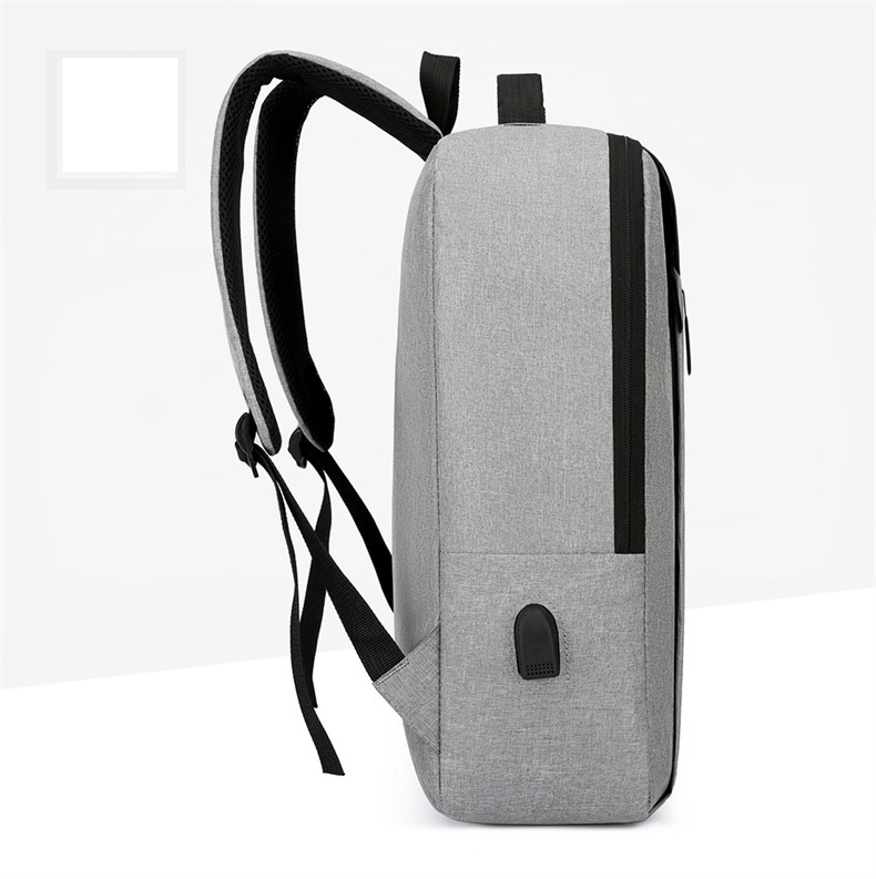 Zaino da uomo Borsa per computer da lavoro Borsa per studenti alla moda con ricarica USB Zaino da scuola_voghion.com
