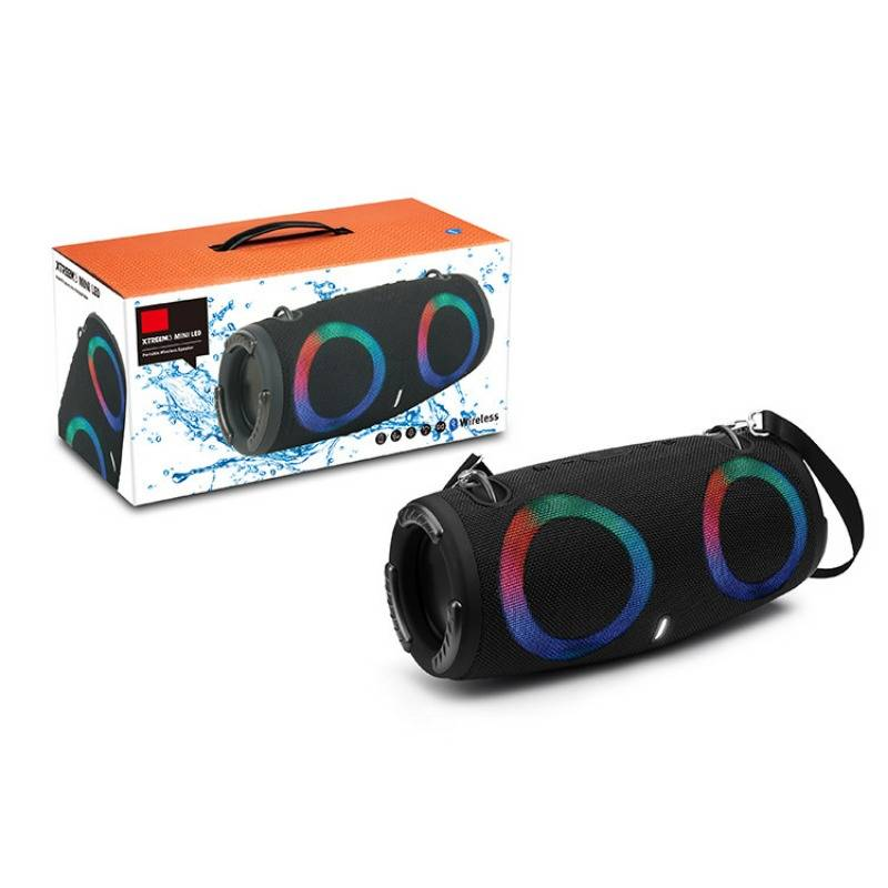 Nouvelle enceinte Bluetooth War Drum 3e génération avec éclairage couleur RVB, enceinte Bluetooth portable et étanche pour l'extérieur_voghion.com