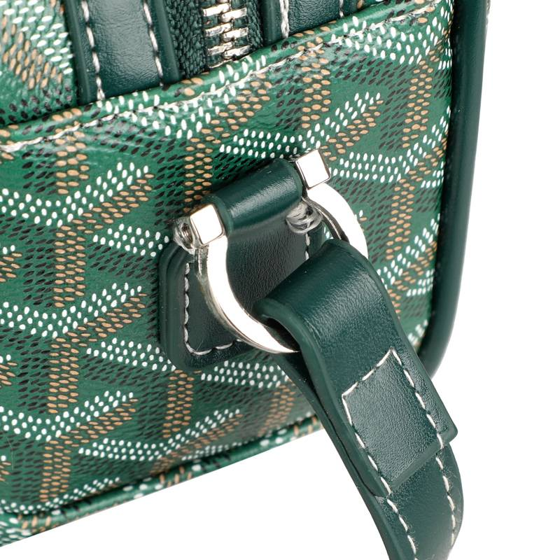 New Style Unisex Dog Tooth Camera Bag Genuine Leather Vintage Print Small Square Bag Versatile Single Shoulder Crossbody Bag_voghion.com