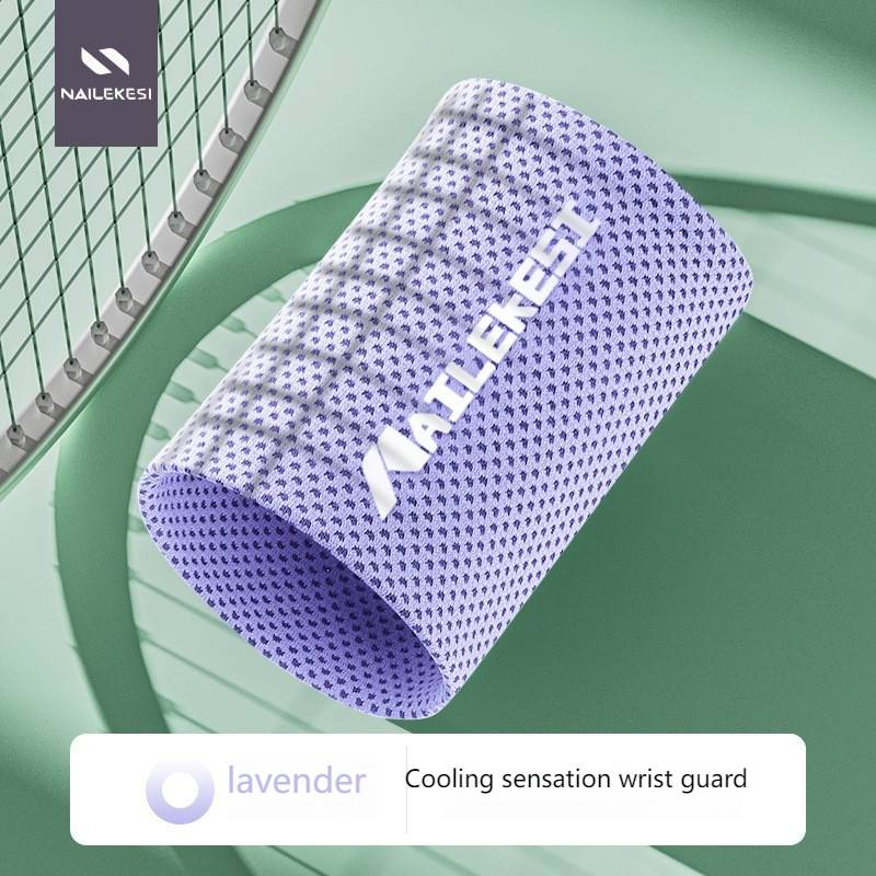 Unisex Sports Wristband Sweat Absorbent & Cooling Towel – Quick-Dry Gym Accessories For Running, Tennis & Summer Workouts_voghion.com