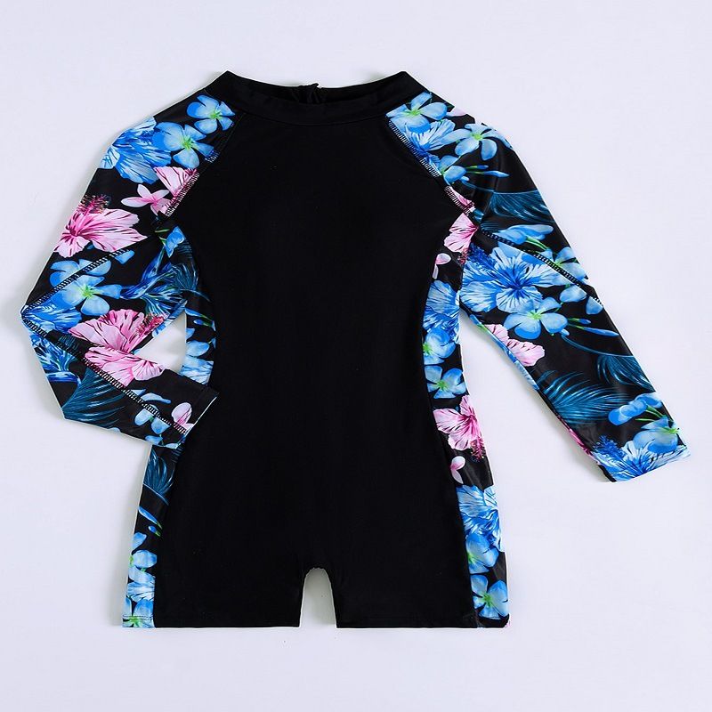 Rashguard-Badeanzug für Damen mit vollständiger Abdeckung – schnelltrocknender, langärmliger Einteiler mit LSF 50+ zum Surfen, Tauchen und Schwimmen, schlankmachendes Design_voghion.com