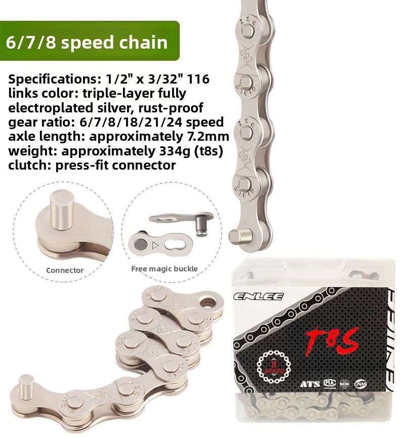 VTT 8 9 10 Vélo de route pliant 7 12 24 21 27 vitesses Chaîne à une vitesse_voghion.com