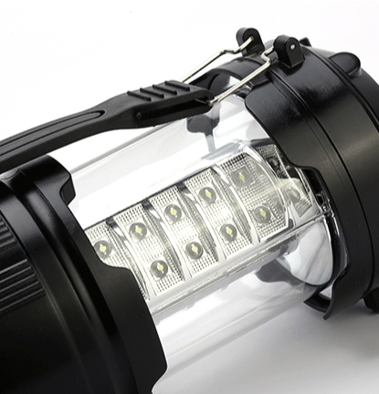 Lanterna portatile a LED retrattile per tenda, luce di emergenza per campeggio all'aperto_voghion.com