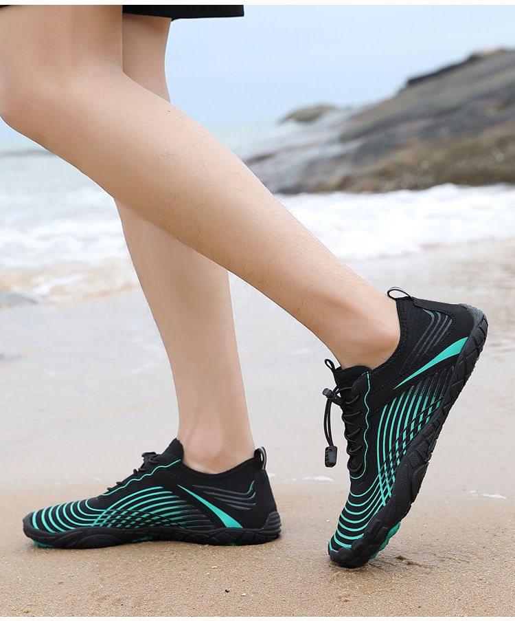 Nuove scarpe da nuoto Scarpe da spiaggia per esterni Scarpe da acqua per coppie Scarpe ad asciugatura rapida a piedi nudi Scarpe da acqua per lo snorkeling Scarpe da trampolino_voghion.com