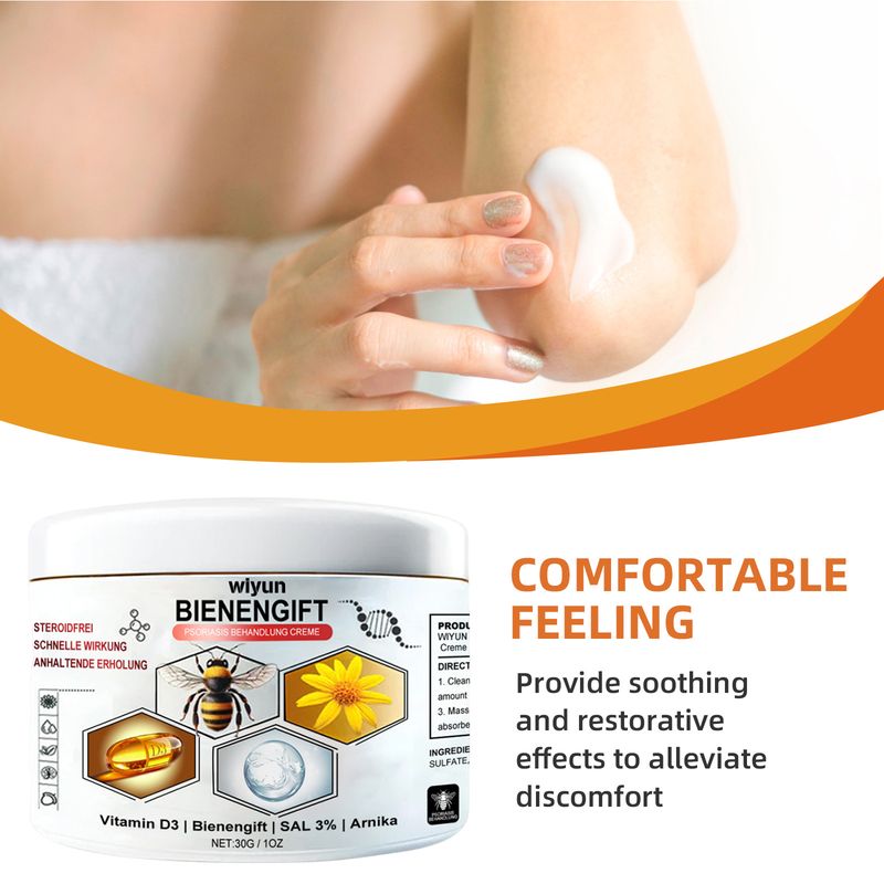 Crema al veleno d'api Wiyun, delicata, idratante, nutriente, per mani, piedi, corpo, pelle, cura confortevole_voghion.com