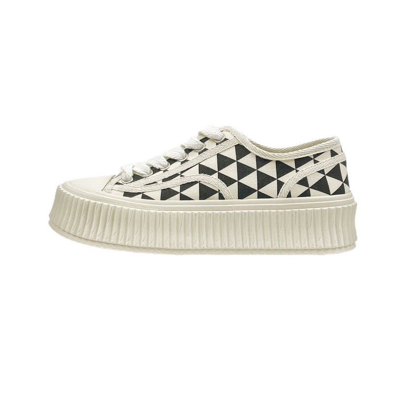 2022 New Summer Height-Increasing Cookie For Women Thick-Soled Platform Canvas Sports Casual Shoes_voghion.com
