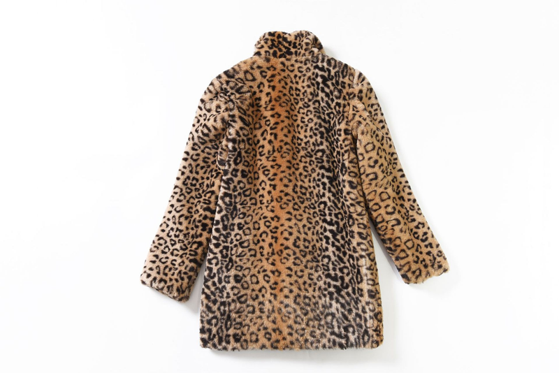 Modischer langer Kunstpelzmantel mit Leopardenmuster für Damen_voghion.com
