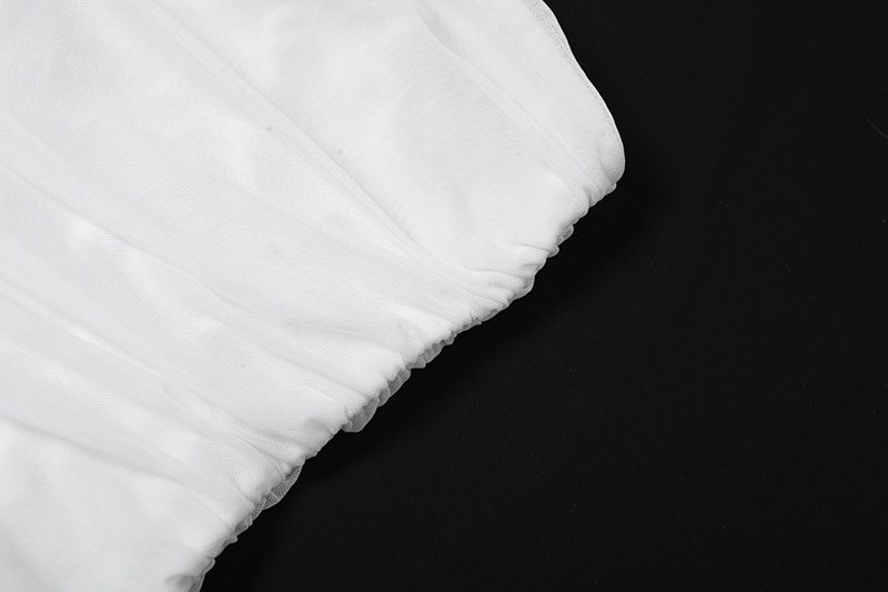 Spring New Women's Solid Color Slim Fit Street Fashion Off-Shoulder Sleeveless Ruched Top_voghion.com